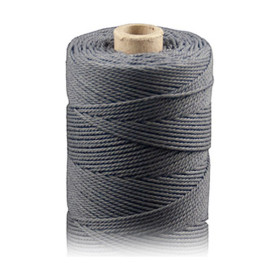 ARTEMIO - Bobine de Ficelle Coton Câblé - 1.5 mm x 140 m - Anthracite