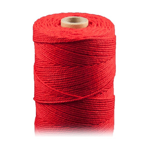 ARTEMIO - Bobine de Ficelle Coton Câblé - 1.5 mm x 140 m - Rouge