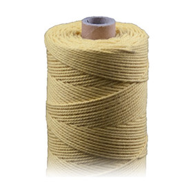 ARTEMIO - Cabled Cotton Twine Reel - 1.5 mm x 140 m - Yellow