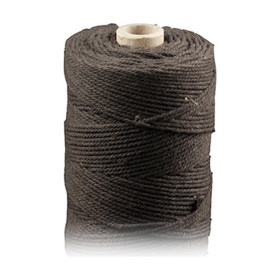 ARTEMIO - Bobine de Ficelle Coton Câblé - 1.5 mm x 140 m - Chocolat