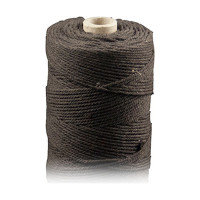 ARTEMIO - Bobine de Ficelle Coton Câblé - 1.5 mm x 140 m - Chocolat