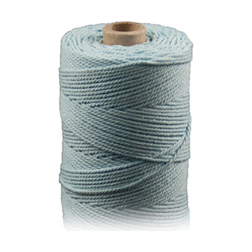 ARTEMIO - Cabled Cotton Twine Reel - 1.5 mm x 140 m - Bleu Clair