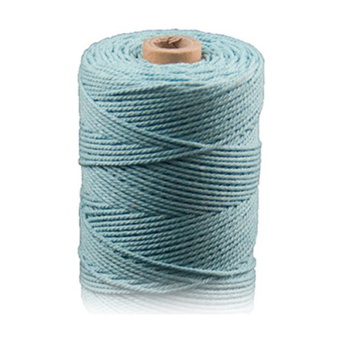 ARTEMIO - Bobine de Ficelle Coton Câblé - 1.5 mm x 140 m - Azur