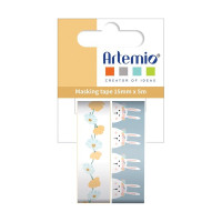 ARTEMIO - Rouleau Masking Tape - MT - Set de 2 - FUNNY EGGS - 15MMx5M
