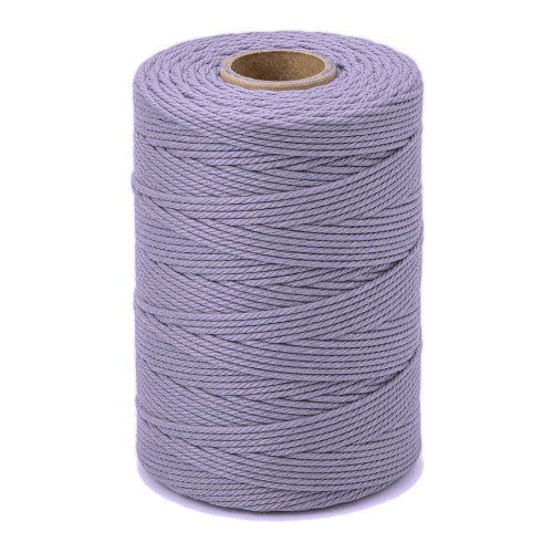 ARTEMIO - Bobine de Ficelle Coton Câblé - 1.5 mm x 140 m - Lilas