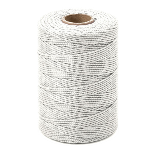 ARTEMIO - Bobine de Ficelle Coton Câblé - 1.5 mm x 140 m - Blanc