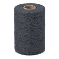 ARTEMIO - Cabled Cotton Twine Reel - 1.5 mm x 140 m - Anthracite