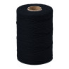 ARTEMIO - Cabled Cotton Twine Reel - 1.5 mm x 140 m - Black