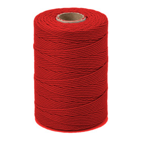 ARTEMIO - Cabled Cotton Twine Reel - 1.5 mm x 140 m - Red