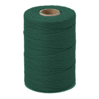 ARTEMIO - Cabled Cotton Twine Reel - 1.5 mm x 140 m - Vert Foncé