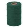 ARTEMIO - Cabled Cotton Twine Reel - 1.5 mm x 140 m - Vert Foncé