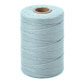 ARTEMIO - Cabled Cotton Twine Reel - 1.5 mm x 140 m - Bleu Clair
