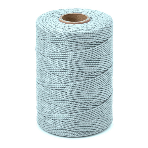 ARTEMIO - Cabled Cotton Twine Reel - 1.5 mm x 140 m - Bleu Clair