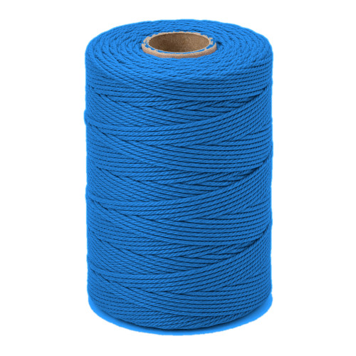 ARTEMIO - Bobine de Ficelle Coton Câblé - 1.5 mm x 140 m - Bleu Roi