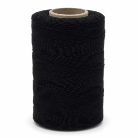 ARTEMIO - Cabled Cotton Twine Reel - 1 mm x 65 m - Black