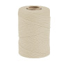 ARTEMIO - Cabled Cotton String Spool - 2.2 mm x 70 m - Ecru