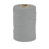 ARTEMIO - Bobine de Ficelle Coton Câblé - 2.2 mm x 70 m - Gris