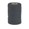 ARTEMIO - Cabled Cotton String Spool - 2.2 mm x 70 m - Anthracite
