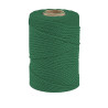 ARTEMIO - Cabled Cotton String Spool - 2.2 mm x 70 m - Dark Green