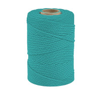 ARTEMIO - Cabled Cotton String Spool - 2.2 mm x 70 m - Turquoise