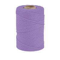 ARTEMIO - Cabled Cotton String Spool - 2.2 mm x 70 m - Lilac