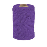 ARTEMIO - Cabled Cotton String Spool - 2.2 mm x 70 m - Purple