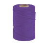 ARTEMIO - Cabled Cotton String Spool - 2.2 mm x 70 m - Purple