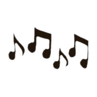 ARTEMIO - Wooden Stamp - Music Note