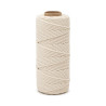 ARTEMIO - Cabled Cotton String Spool - 3 mm x 60 m - Ecru