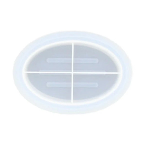 JESMONITE - Moule en Silicone - Porte-Savon - 15x10,5x2,6cm