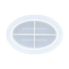 JESMONITE - Moule en Silicone - Porte-Savon - 15x10,5x2,6cm