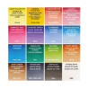 Winsor & Newton - Boîte Aquarelle Cotman Pocket Complète 16 Demi-Godets
