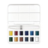 Winsor & Newton - Cotman Watercolour Water Brush Pocket Set 12 Half Pans