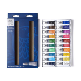 Winsor & Newton - Set Aquarelle Cotman 20 Tubes de 5ml