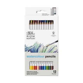 Winsor & Newton - Crayons Aquarellables Precision - Boîte de 12