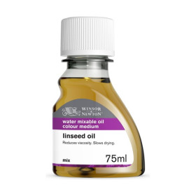 Winsor & Newton - Huile de Lin Artisan (Mélangeable à l'Eau) - 75ml