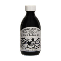 Winsor & Newton - Encre à Dessiner Noire Waterproof - 250ml