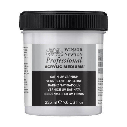 Winsor & Newton - Vernis Satiné Anti-UV Professional (Acrylique) - 225ml