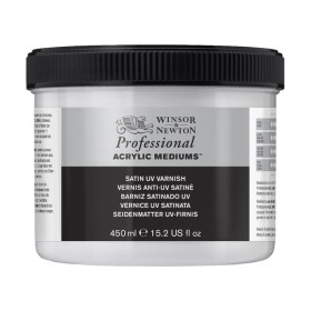 Winsor & Newton - Vernis Satiné Anti-UV Professional (Acrylique) - 450ml