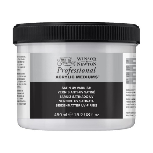 Winsor & Newton - Vernis Satiné Anti-UV Professional (Acrylique) - 450ml