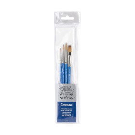 Winsor & Newton - Set de Pinceaux Aquarelle Cotman - Set de 4