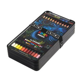 POSCA - Pencil Coloured Pencils - Set of 36