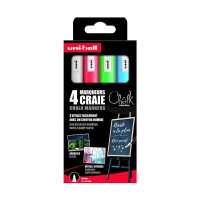 POSCA - Feutres Craie PWE-5M 4 mm - Set de 4