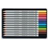 STAEDTLER - Karat Aquarell - Crayons de Couleur Aquarellables - Set de 12 Couleurs
