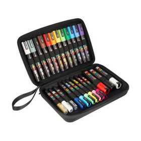 POSCA - Mallette 24 Marqueurs Assortis