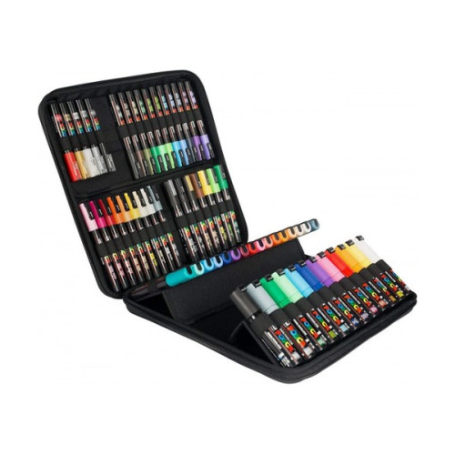 POSCA - 60 Assorted Markers Case