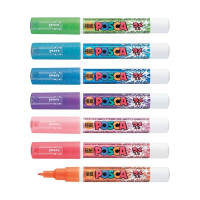 POSCA - Marqueurs PC-1M - Set de 7 - Paillettes