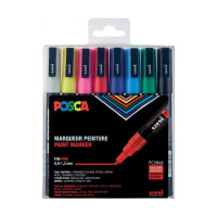 POSCA - PC-3M Markers - Set of 8