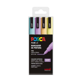 POSCA - PC-3M Markers - Case of 4 - Pastels