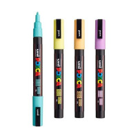 POSCA - PC-3M Markers - Case of 4 - Pastels